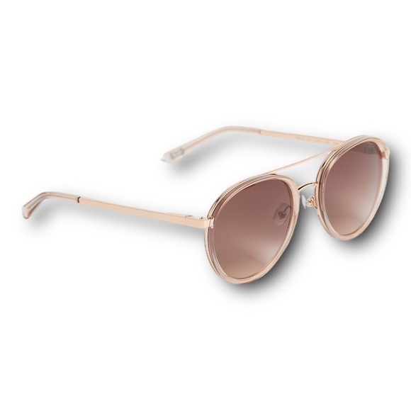 Ted Baker London Gradient Aviator Sunglasses Blush NWT - Picture 1 of 5